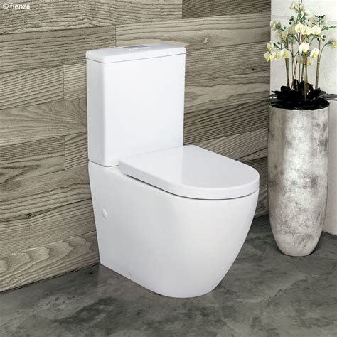 Alix Back To Wall Rimless Toilet Suite P Trap Flooring Bathrooms