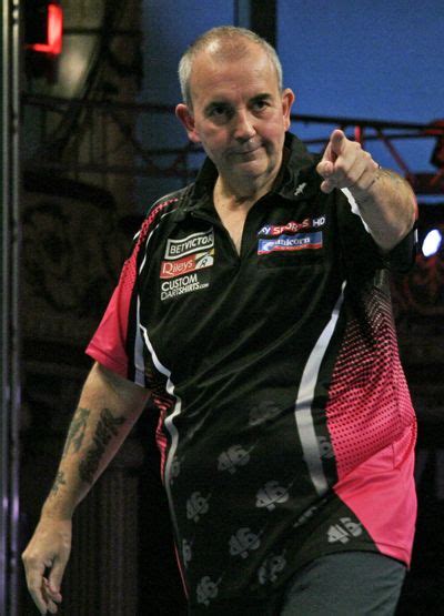Phil Taylor Celebrates During His Relentless March To Victory In The