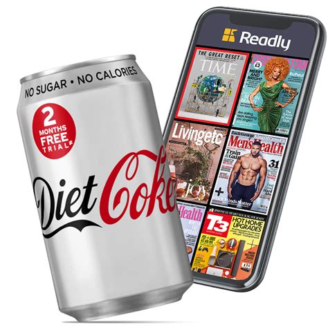 Diet Coke Teams Up With Readly To Offer Fans A New ‘give Yourself A Diet Coke Break Experience