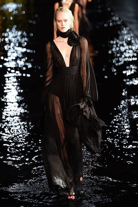Saint Laurent Spring 2019 Ready To Wear Collection Vogue Loungewear