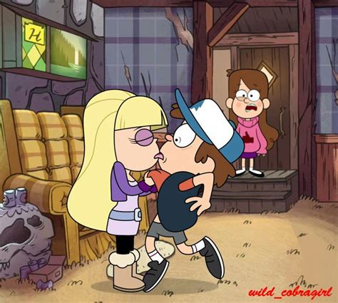Pacifica And Dipper Dipper And Pacifica Gravity Falls Dipper