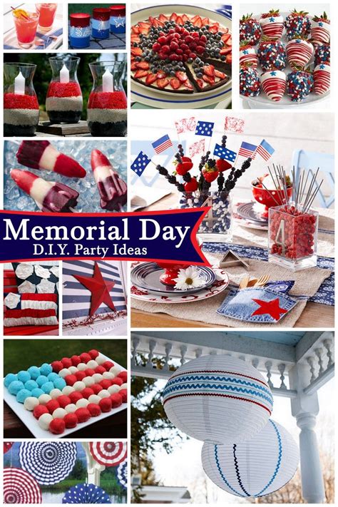Memorial day is a day of remembrance. Memorial Day D.I.Y. Party Ideas | Memorial day, 4th of july celebration, Memorial day decorations