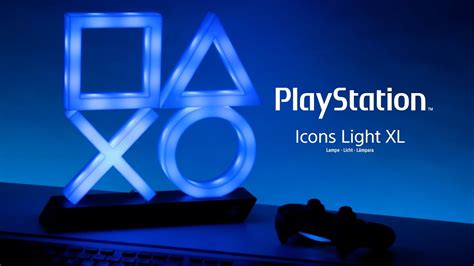 Playstation Icons Light Ps5 Xl Paladone Youtube