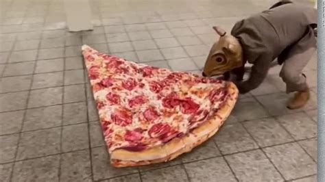 Pizza Rat Man Goes Viral Now You Can Meet Him Cnn Video