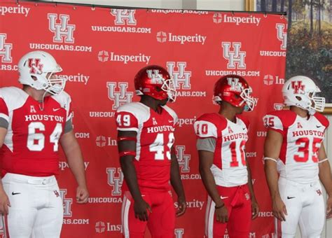 Houston Cougars Unveil New Football Uniforms