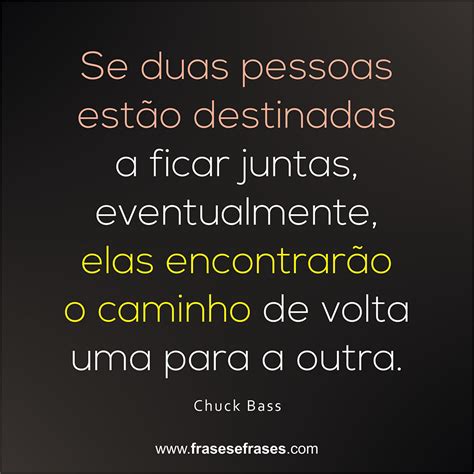 Frases Sobre O Destino De Duas Pessoas