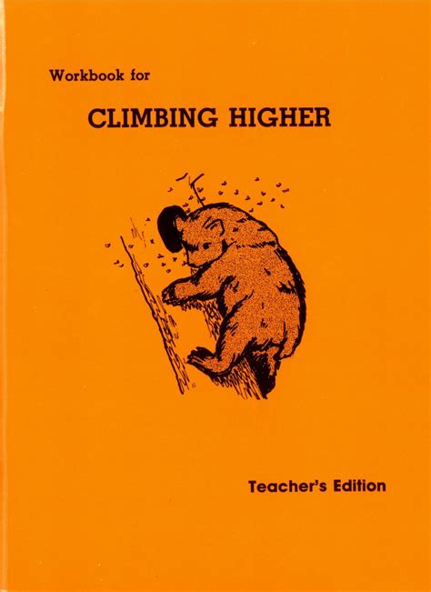 Teachers Edition For Workbook For Climbing Higher Scaihs South