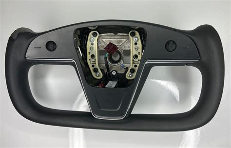 2021 2022 Tesla Model S Plaid Oem Yoke Steering Wheel W Controls