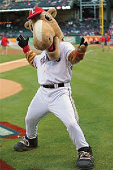 Rangers Captain Is The Mascot For The Texas Rangers Mascot Sports