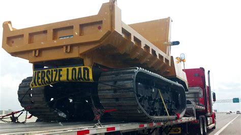 Track Dump Truck I Saw Being Hauled On Interstate 40 Manufactured By