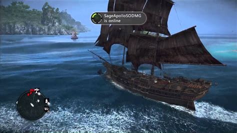 Assassins Creed 4 Black Flag Custom Boat Gameplay Youtube
