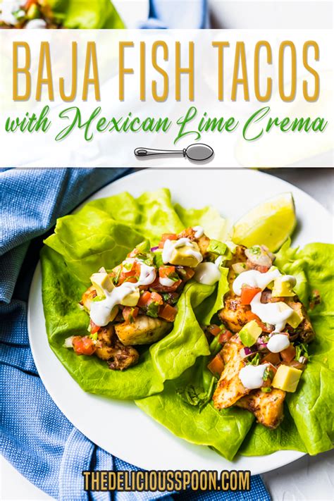 Maybe you would like to learn more about one of these? Baja Fish Tacos Recipe With Mexican Lime Crema Recipe! in ...