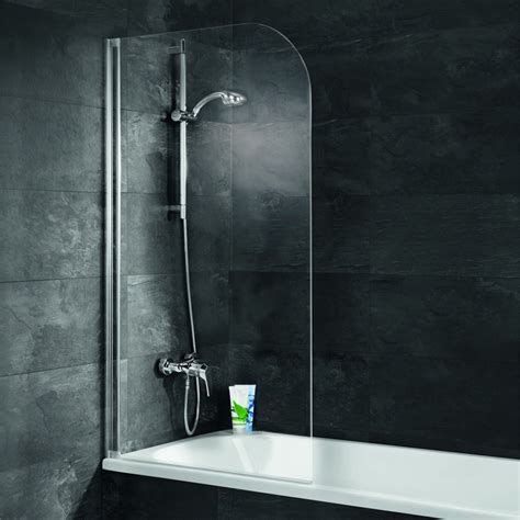 Meykoers duschabtrennung 100x140cm faltwand für badewanne, duschwand badewannenaufsatz mit 6mm nano easy clean glas. Badewannen duschabtrennung ohne bohren - Eckventil ...