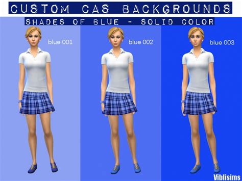 Custom Cas Backgrounds Shades Of Blue By Ciaolatino38 At Mod The Sims