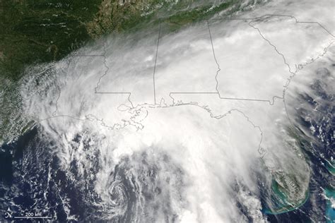 Tropical Storm Cindy Nears The Gulf Coast