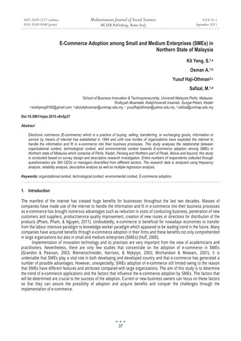What is the process for smes registration with the ministry of domestic trade & consumer affairs the application must be attached with profile and a copy of ssm's certificate and other relevant certificates such as mesti/gmp/haccp/made in malaysia (if. (PDF) E-Commerce Adoption among Small and Medium ...