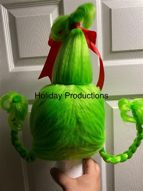 Cindy Lou Who Style Grinch Girl Costume Wig Whoville Adult Etsy