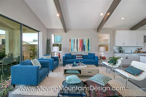 Model Home Staging For National Home Builder Moving Mountains Design