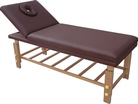 Sm 002 Wooden Stationary Massage Table