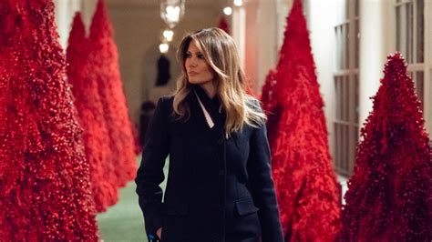 Photos Melania Trump Unveils White House Christmas Decorations Story