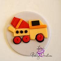 Construction Truck Cupcake Toppers Decorated Cake By Cakesdecor