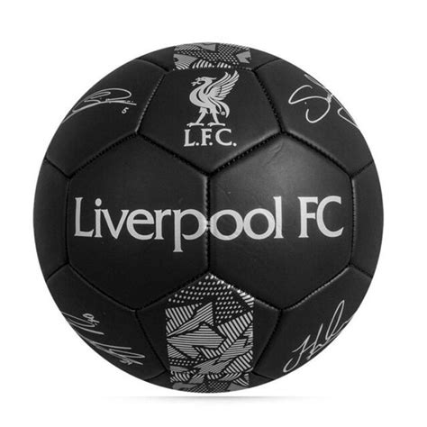 Het liverpool trainingspak 2021 is nu te koop! Liverpool voetbal synthetisch zwart maat 5 | Blokker