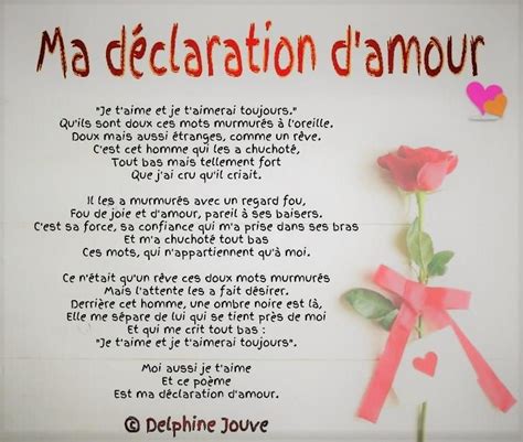 50 Declaration Amour Messagesdmaour2021