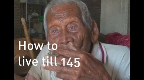 145 Year Old Claims To Be Worlds Oldest Person But Whats His Secret