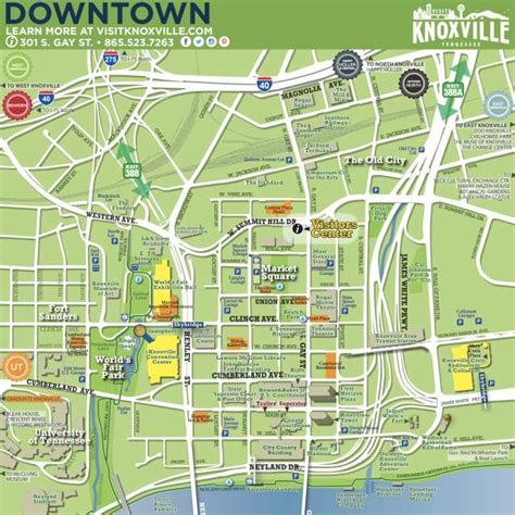 First Friday Knoxville Find Maps For This Downtown Event