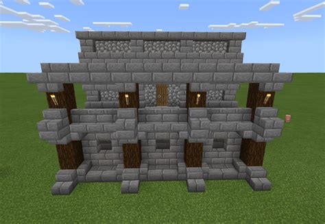 3214 best minecraft castles towns images minecraft. Castle wall design I just came up with, opinions ...