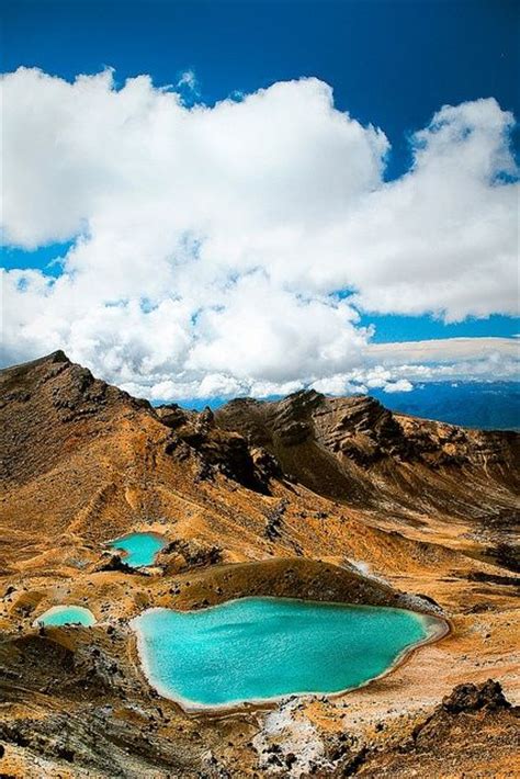 Emerald Lakes Tongariro National Park New Zealand Pinlovely