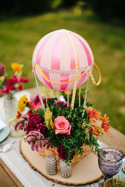 5 Creative And Diy Able Centrepieces Chic Vintage Brides Hot Air