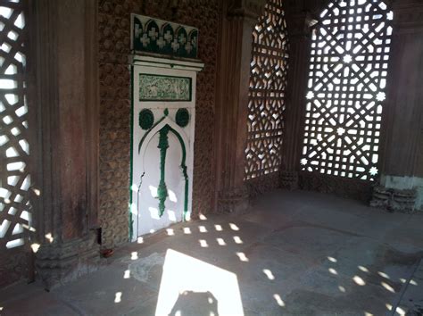 Mihrab And Lattice Work In The Tomb Of Usuf Quttal At Khirkee Village