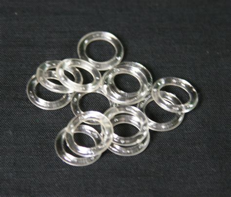 1000 Sew On Rings Uv Clear Plastic Rings Roman Shade Etsy Uk