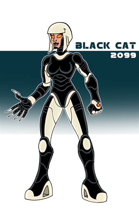 Black Cat2099 By Mcslackerton On Deviantart Comic Heroes Marvel