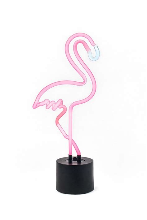 Amped And Co Flamingo Neon Sign Desk Light Flamingo Lights Neon Lighting