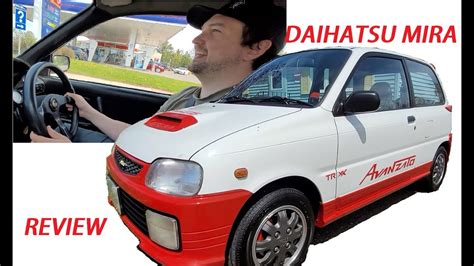 JDM Import 1996 Daihatsu Mira TRXX Avanzato Review YouTube