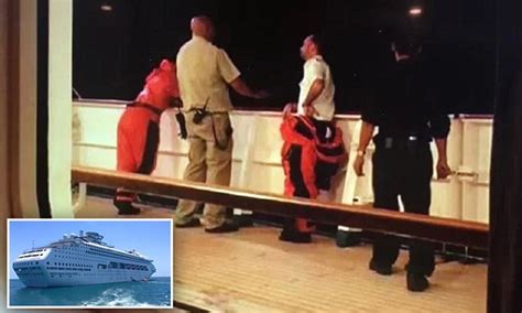 Brisbane Woman Who Fell Off Cruise Ship Was Vomiting Daily Mail Online