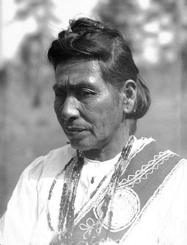 Choctaw Indians Pisatuntema In Partial Native Dress With Hairstyle And