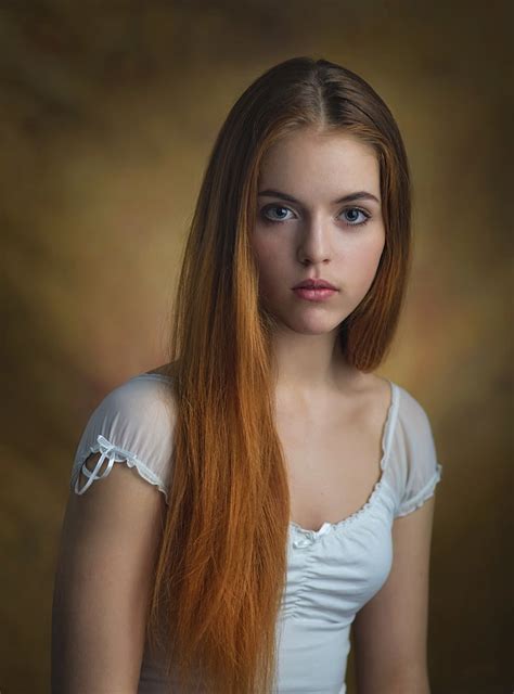 Redhead Women Face Blue Eyes White Tops 1080p 2k 4k 5k Hd Wallpapers