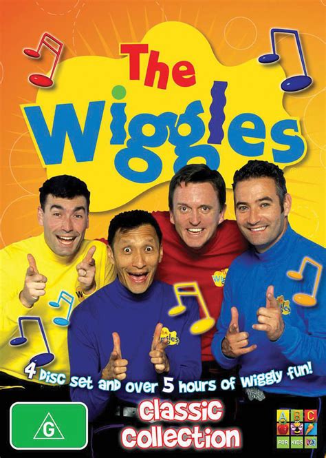 The Wiggles Classic Collection 4 Disc Box Set Dvd Buy Now At