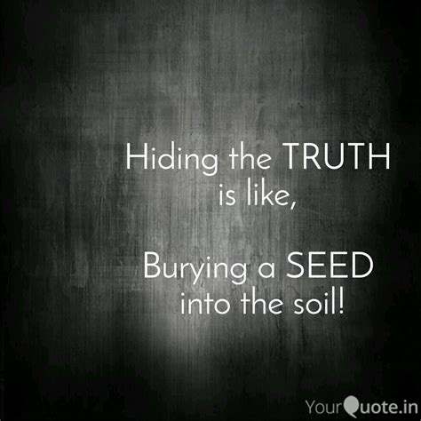 Hiding The Truth Is Like Quotes And Writings By Mohamed Ali Yourquote