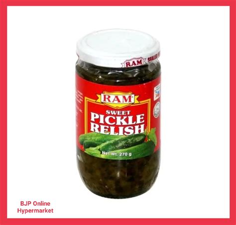 Ram Sweet Pickle Relish 270 Grams Lazada Ph