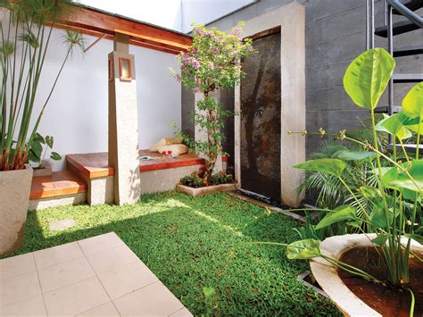 desain terbaru taman rumah minimalis  desain rumah