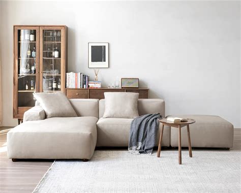 Buy Acanva Luxury Modern Modular L Shape Sectional Sofa Set 3 Seat