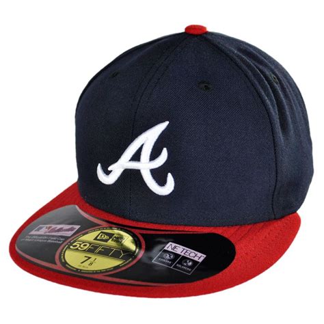 new era atlanta braves mlb home 59fifty fitted baseball cap mlb baseball caps