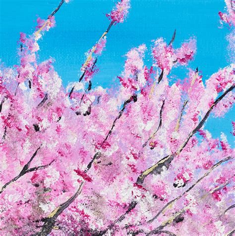 Cherry Blossom Print Art By Ali