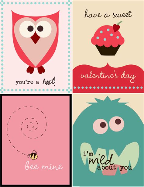 My Owl Barn Mini Valentines Cards