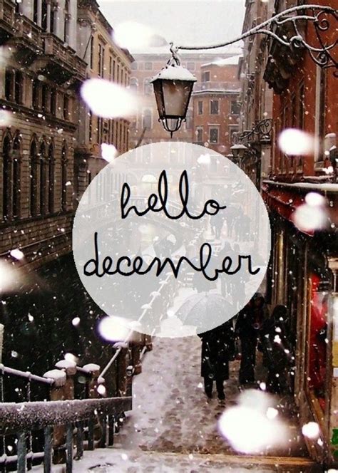 Hello December  Hello December December Wallpaper Welcome December
