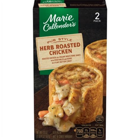 Marie Callender S Pub Style Herb Roasted Chicken Frozen Meal Ct